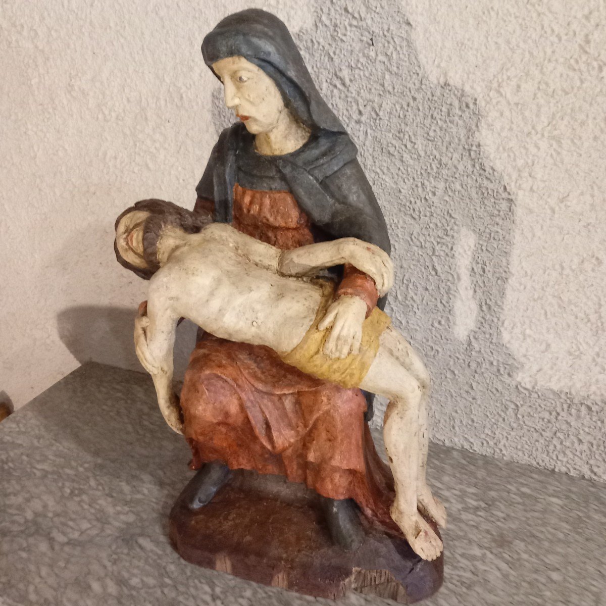 Pieta, Rhineland, 17th Century.-photo-3