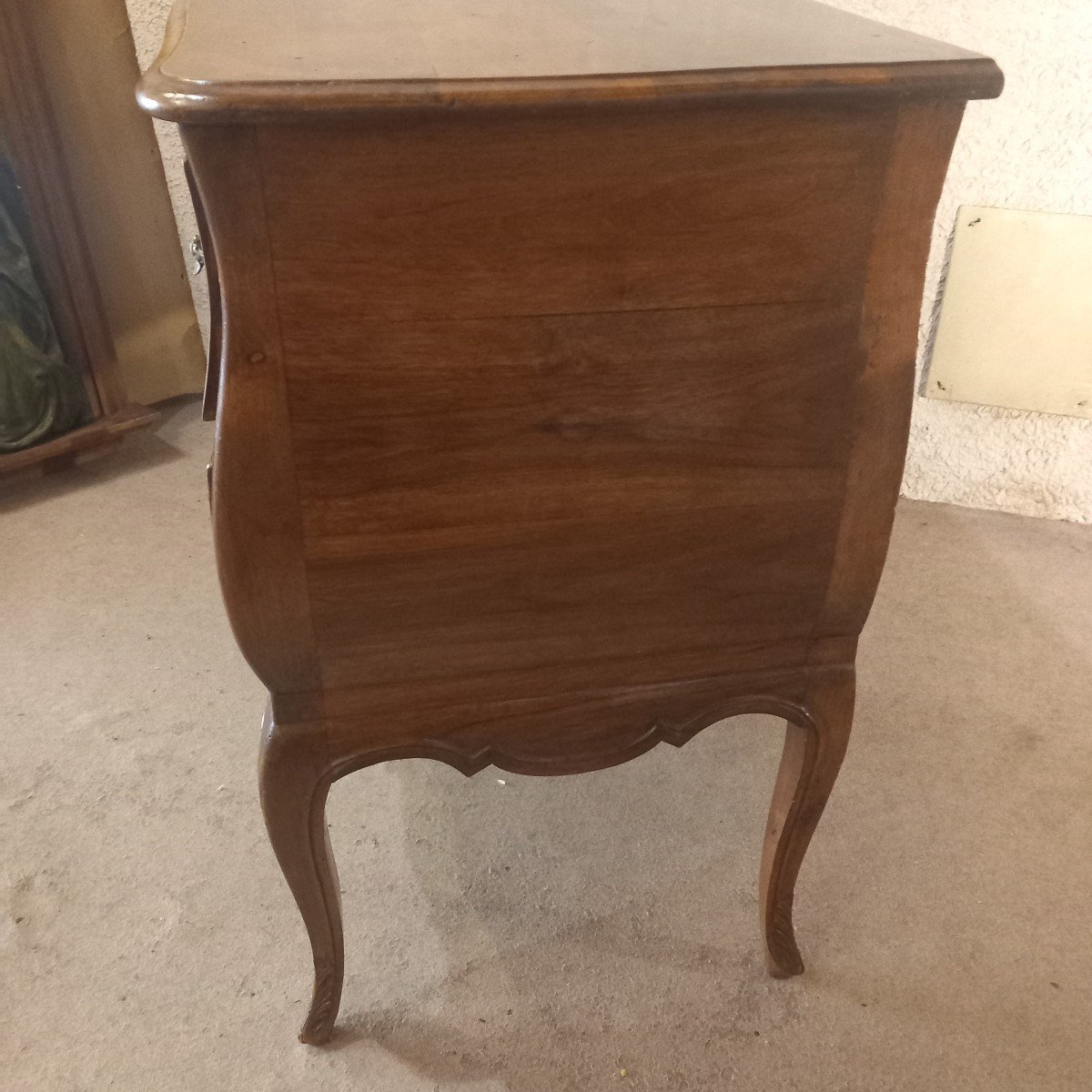 Small "jumping" Chest Of Drawers, In Walnut, South West, 19th Century.-photo-2