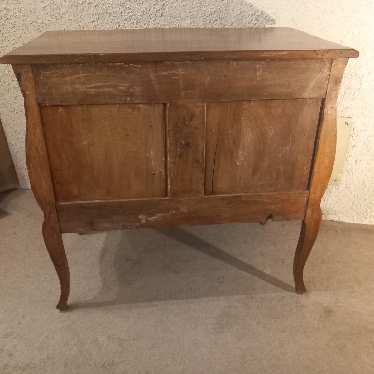 Small "jumping" Chest Of Drawers, In Walnut, South West, 19th Century.-photo-8