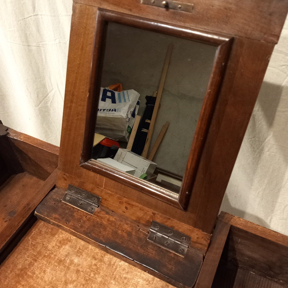 Small Louis XVI Dressing Table, 18th Century. -photo-2