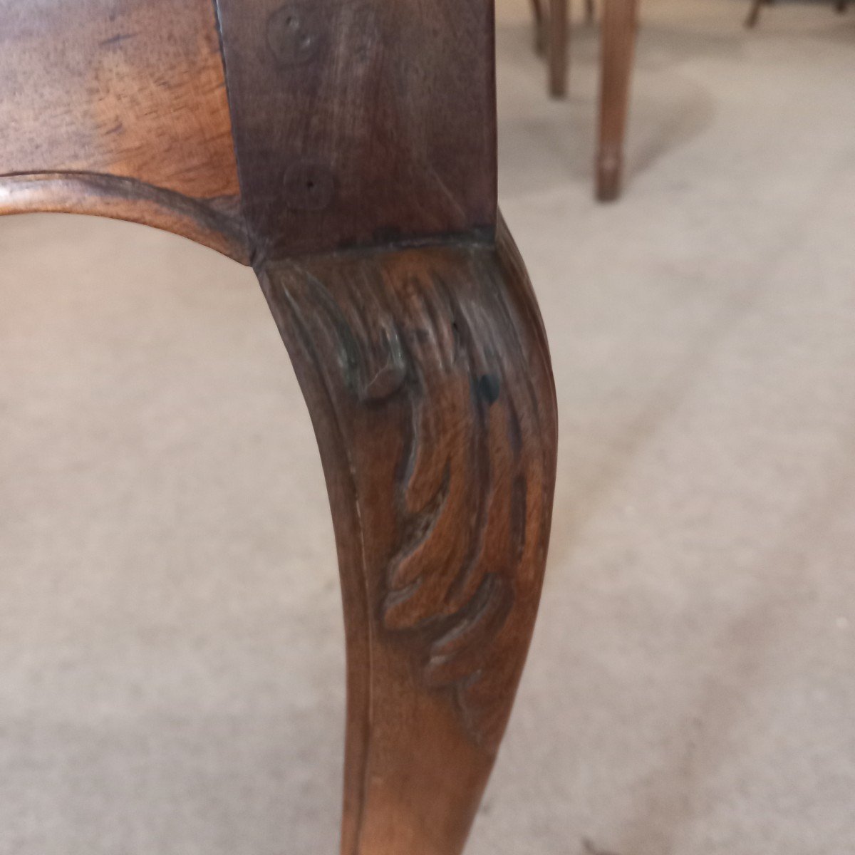 Small Walnut Sloping Desk, Languedoc, 18th Century.-photo-3