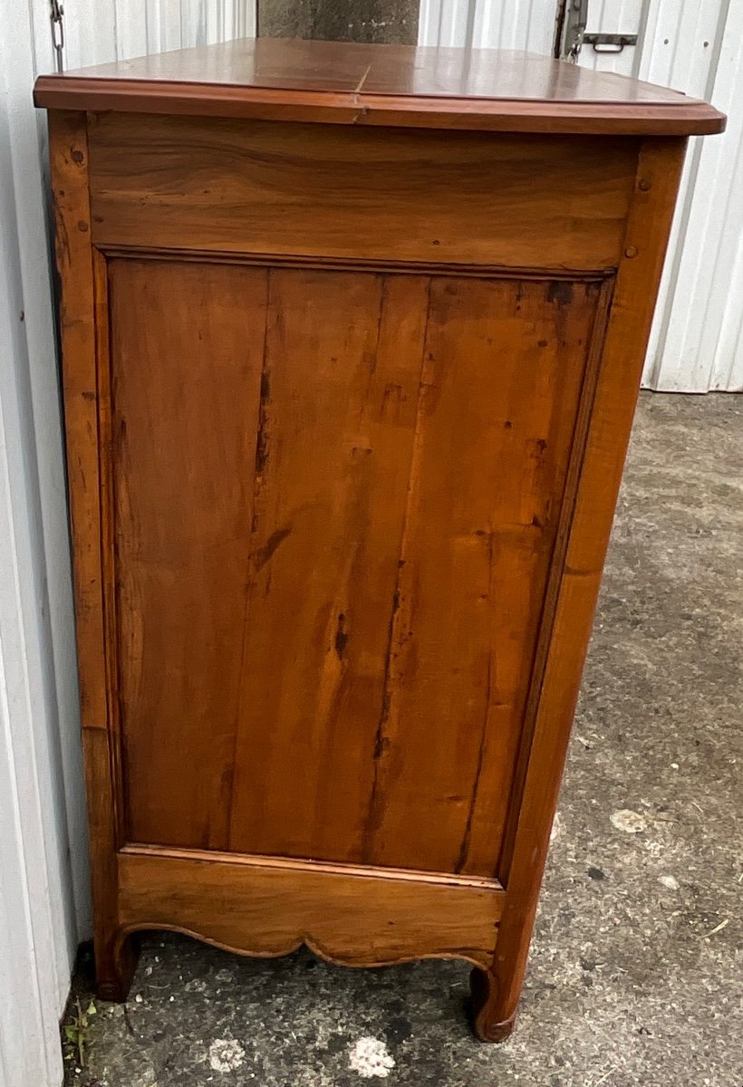 Rustic Walnut And Cherry Sideboard-photo-2