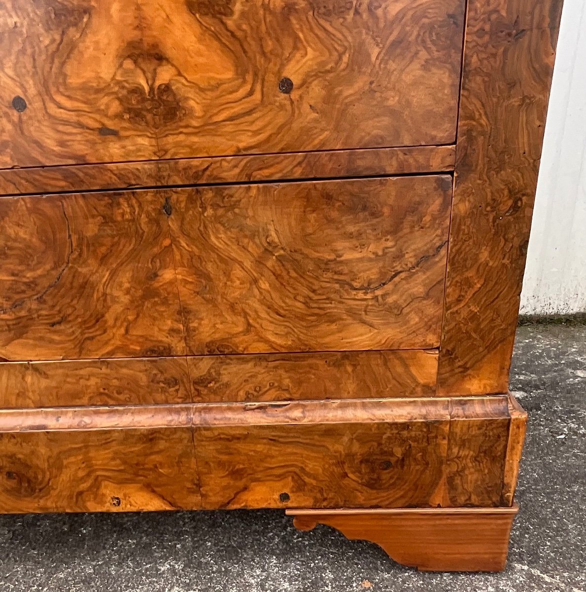 French Chest Of Drawers Louis Philippe Period Mid 19th-photo-3