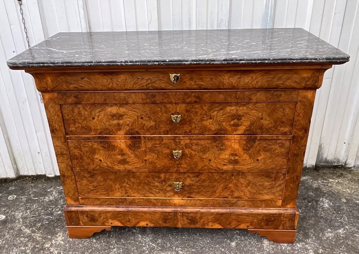 French Chest Of Drawers Louis Philippe Period Mid 19th