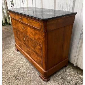 Louis Philippe Chest Of Drawers, Late 19th Century