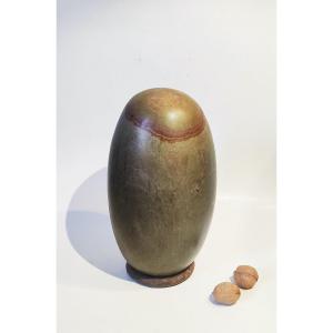 Large Shiva Lingam, Sacred Stone, India.