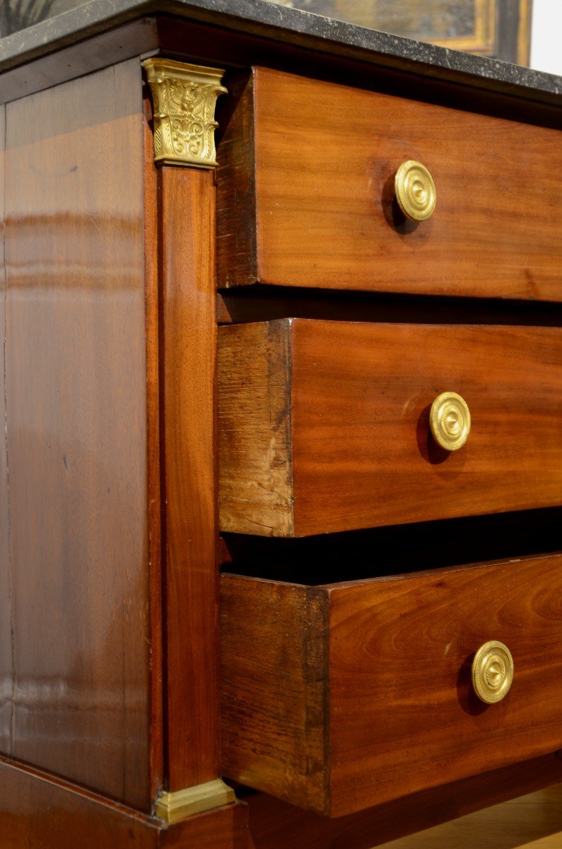 Empire Period Chest Of Drawers.-photo-1