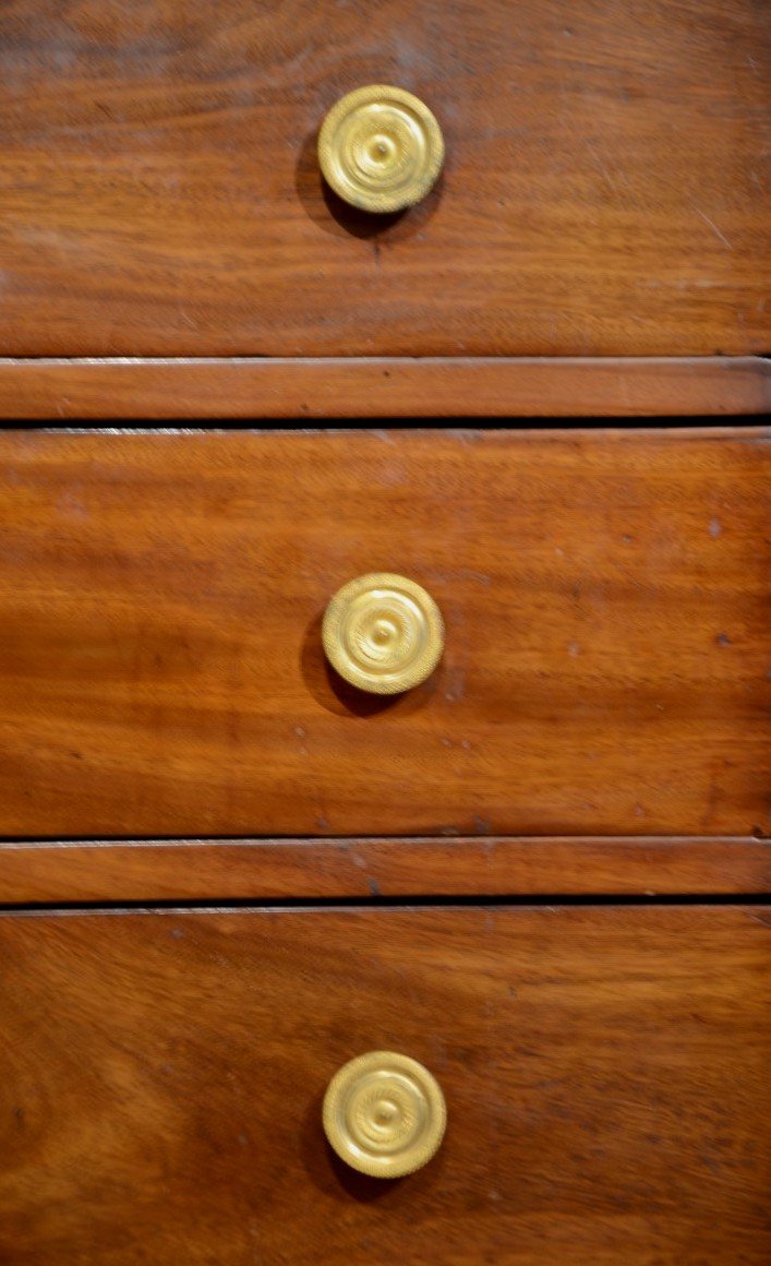 Empire Period Chest Of Drawers.-photo-3