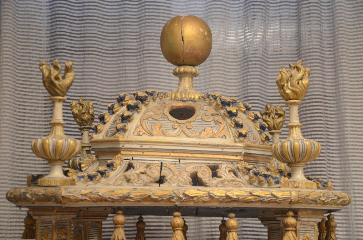 Processional Canopy From The Louis XIV Period.-photo-5