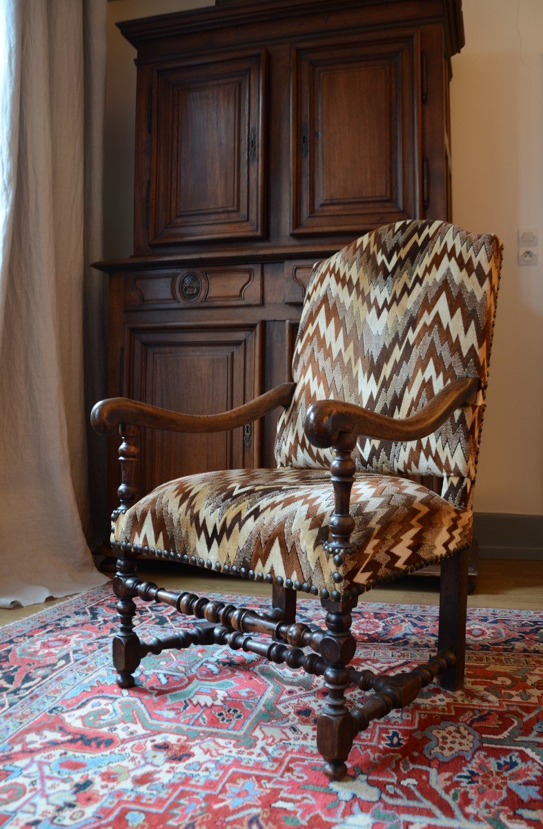 Louis XIV Period Armchair.