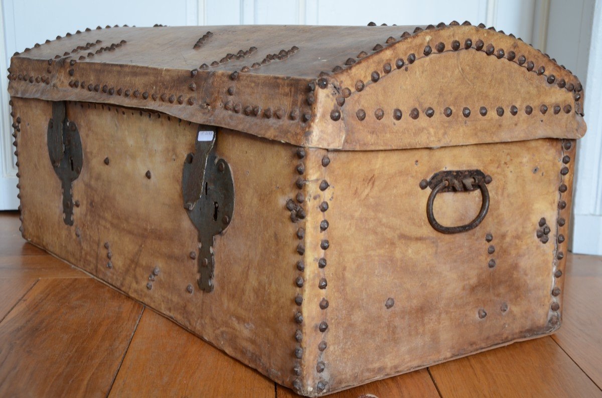 Travel Trunk. Louis XIV Period.-photo-8