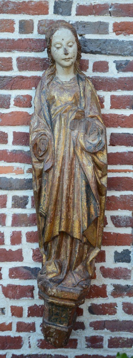 Virgin From The Gothic Period.