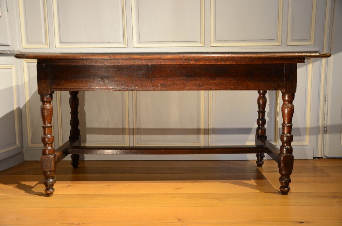 Louis XIV Office Table. Eighteenth Century.-photo-2