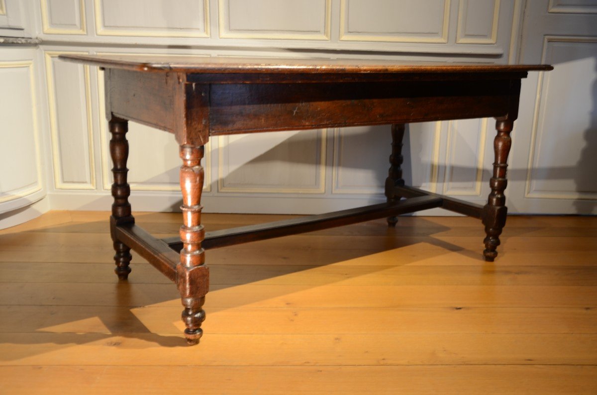 Louis XIV Office Table. Eighteenth Century.-photo-1