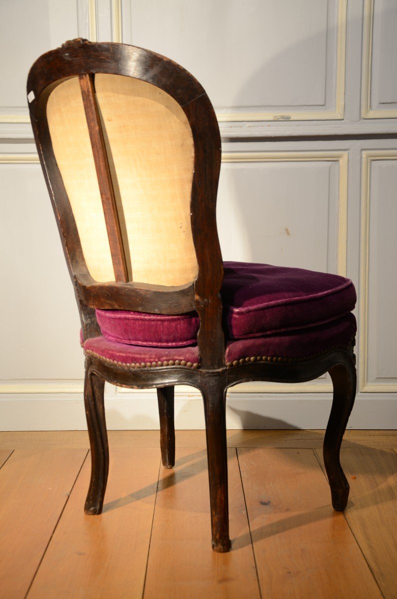 Chaise d'époque Louis XV.-photo-3