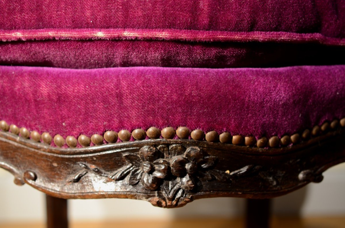 Chaise d'époque Louis XV.-photo-5