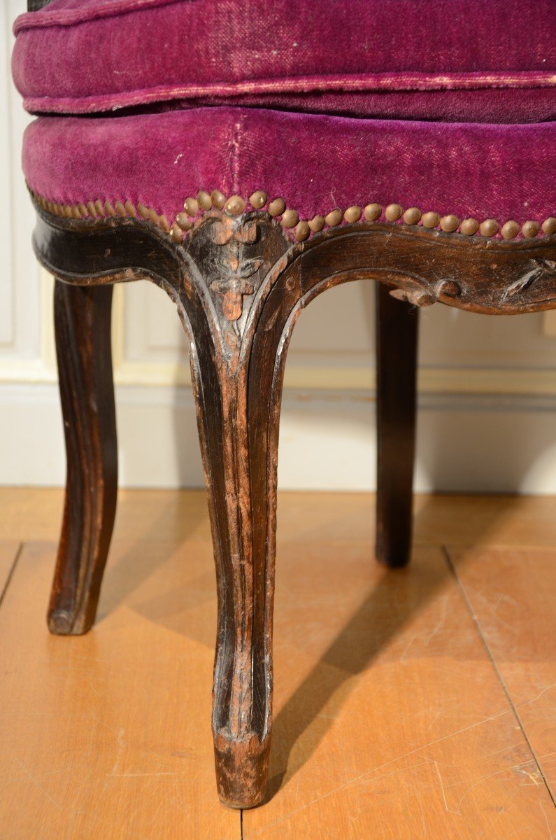 Chaise d'époque Louis XV.-photo-6