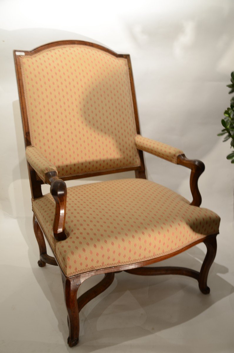 Generous Regency Period Armchair.-photo-3