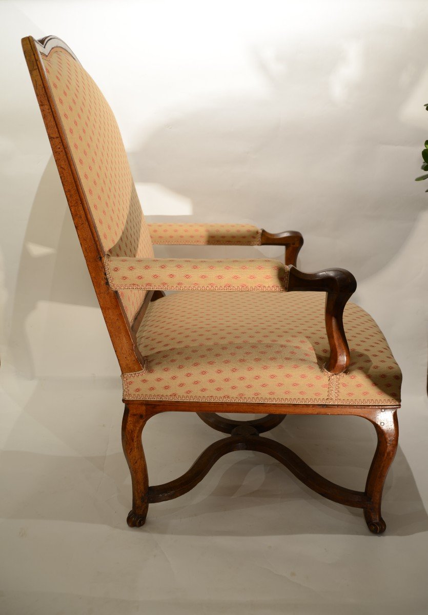 Generous Regency Period Armchair.-photo-4