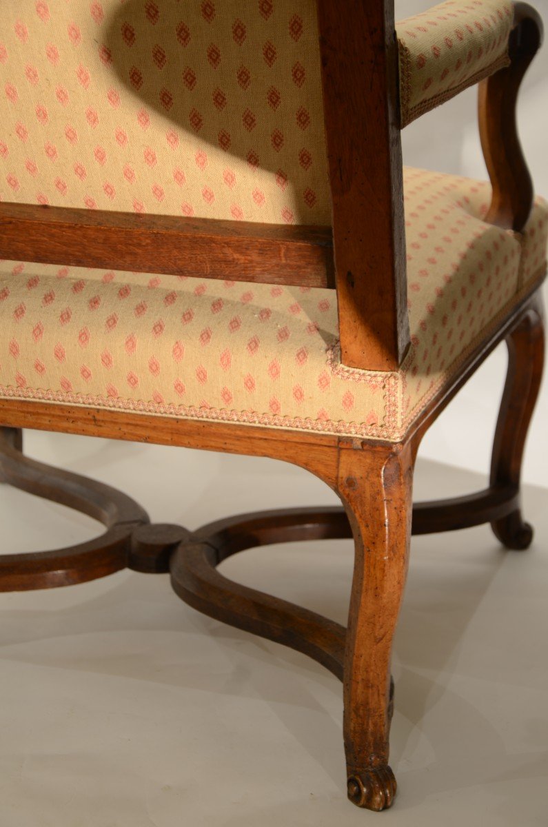 Generous Regency Period Armchair.-photo-3