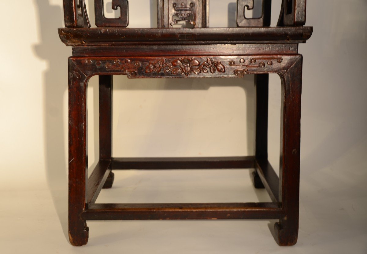 Chinese Armchair. Nineteenth Century.-photo-1