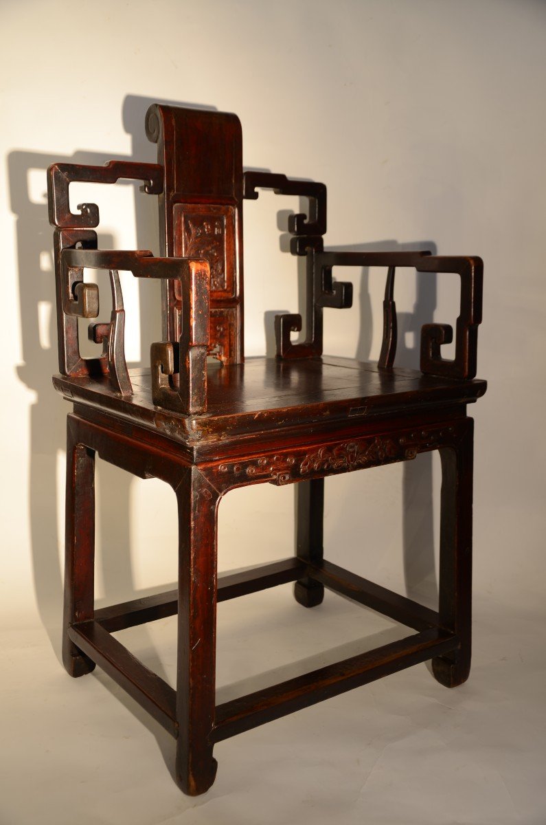 Chinese Armchair. Nineteenth Century.