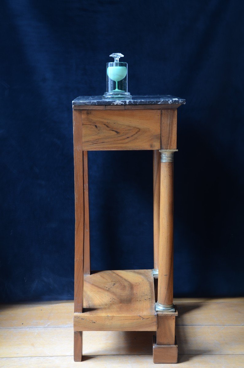 Empire Period Bedside Table. Early Nineteenth Century.-photo-4