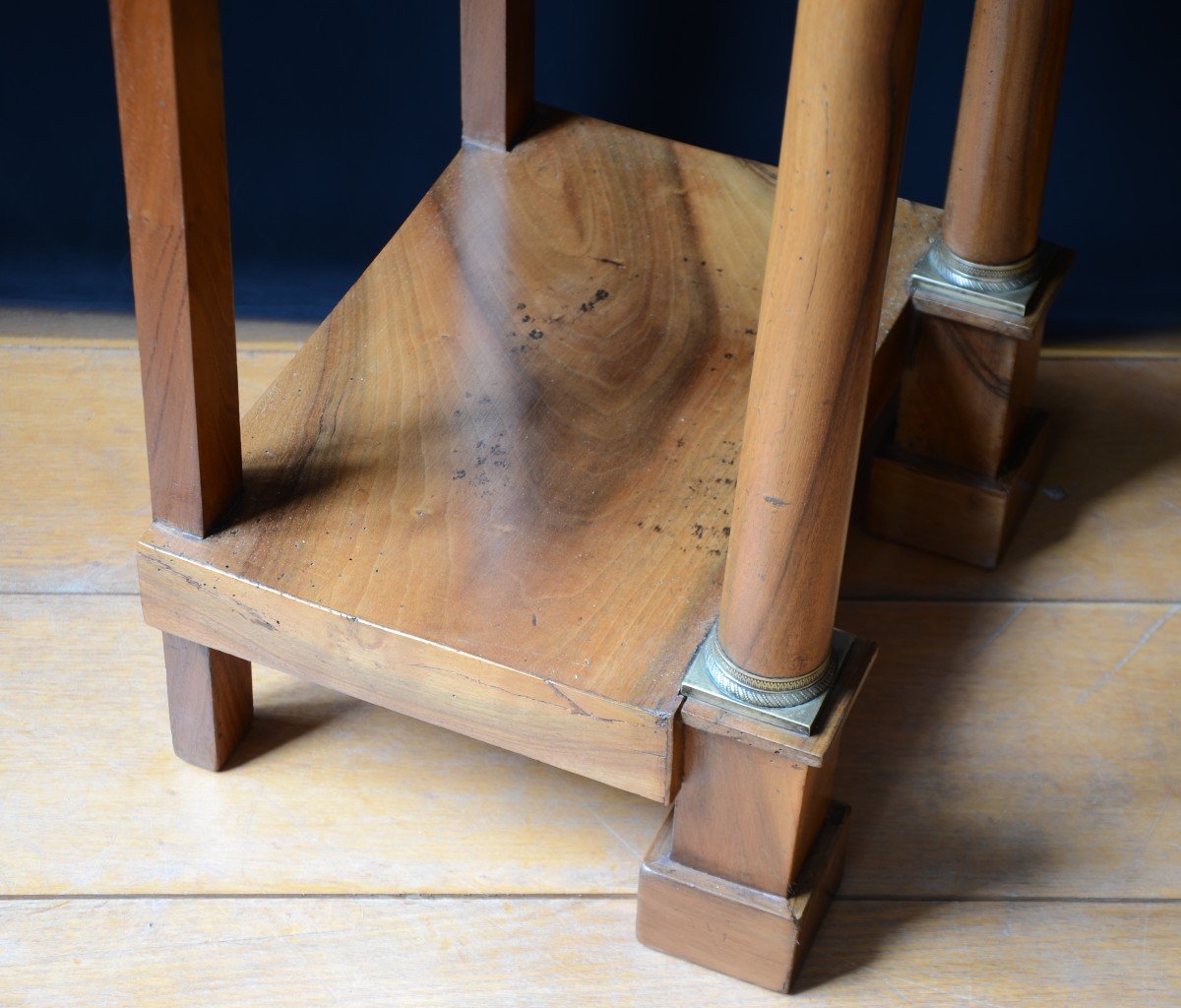 Empire Period Bedside Table. Early Nineteenth Century.-photo-5