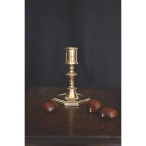Small Louis XIII Period Candlestick.