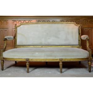 Louis XVI Style Sofa. Napoleon III Period.