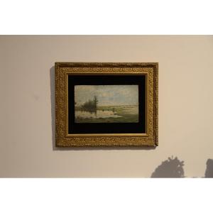 Small Landscape. Nineteenth Century.