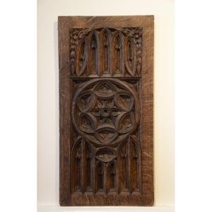 Gothic Panel. Nineteenth Century.