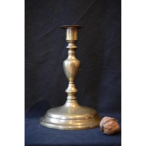 Brass Candlestick. Seventeenth Century.