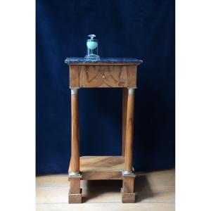 Empire Period Bedside Table. Early Nineteenth Century.