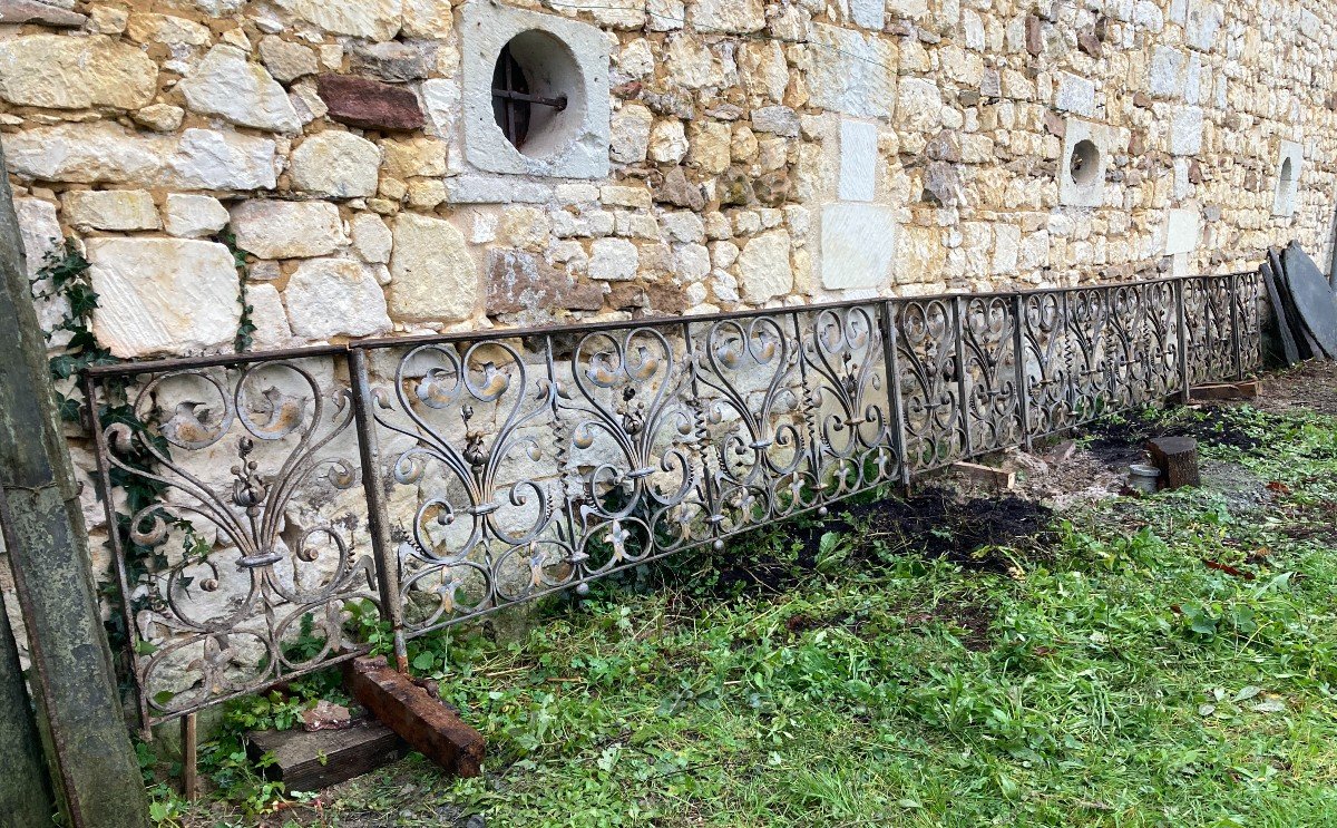 Art Nouveau Communion Balustrades / Altar Grills-photo-2