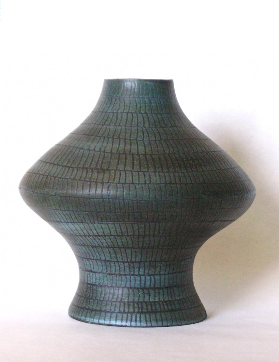 Vase Jean De Lespinasse Vallauris-photo-2