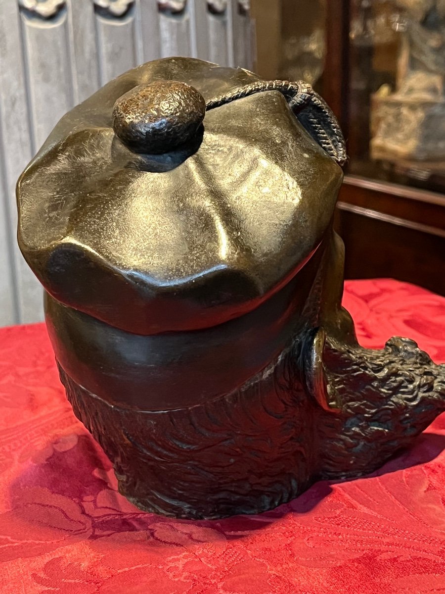 Tobacco Pot Representing A Head Of Zouave.-photo-4