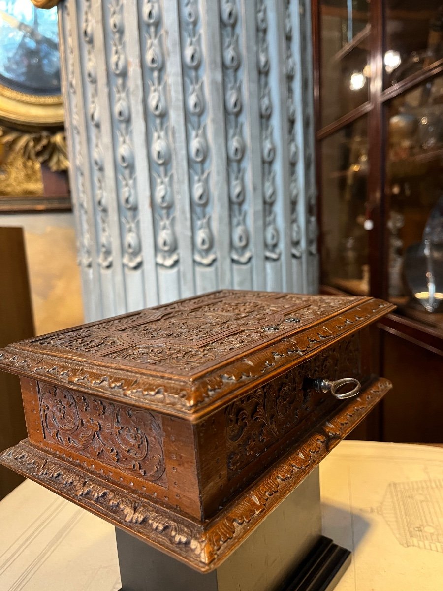 Wooden Wedding Box Of Saint Lucia.-photo-4