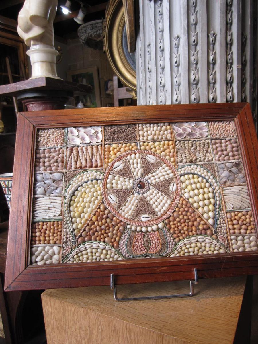Shell Mosaic Tabula, Guérande Work.-photo-3