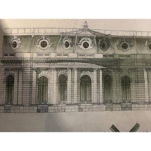 Dessin D’architecture, Belle étude De Projet.