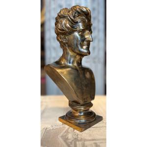 Bronze Bust. Georges Cuvier 1769-1832.