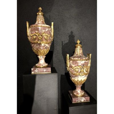 Pair Of Neoclassical Ornamental Urns