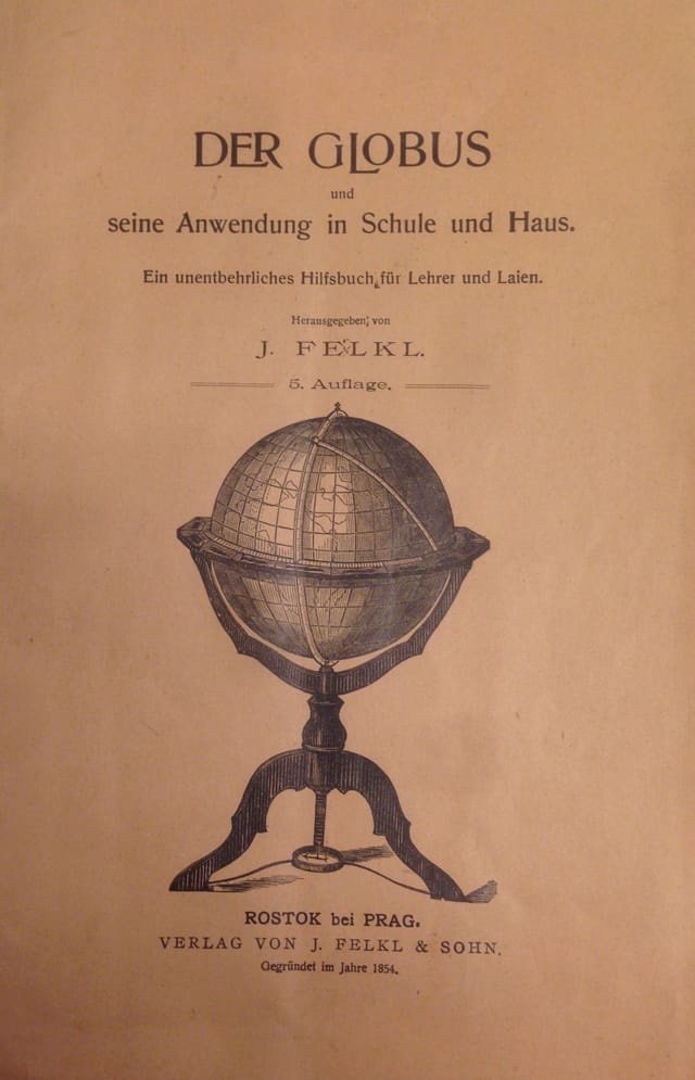 Globe Terrestre De Bibliothèque Ou De Parquet Felk XIX ème-photo-3