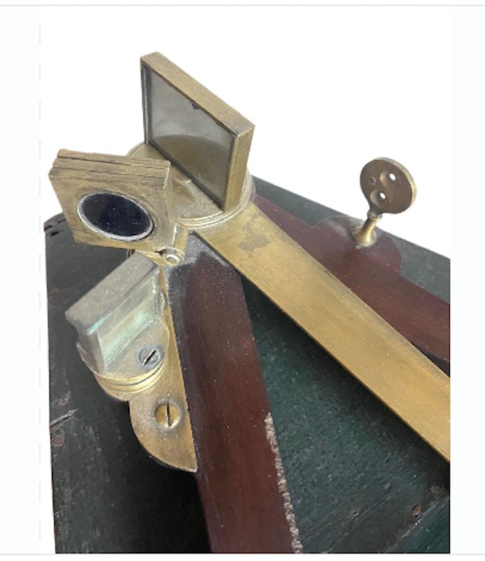 Large Octant In Ebony By Joseph Roux In Marseille In Its Original Box C 1740-photo-3