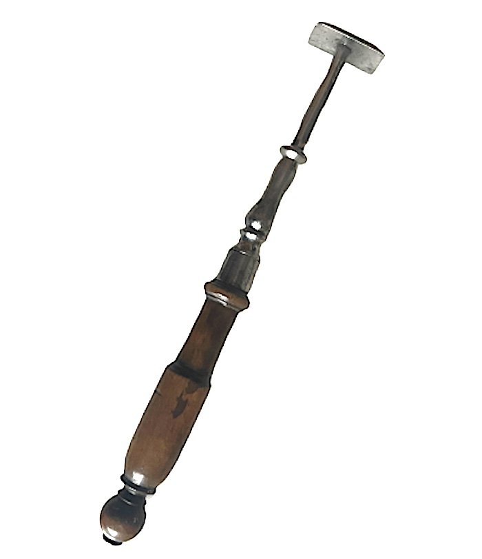 Instrument De Trépanation 18 ème  Manche Bois