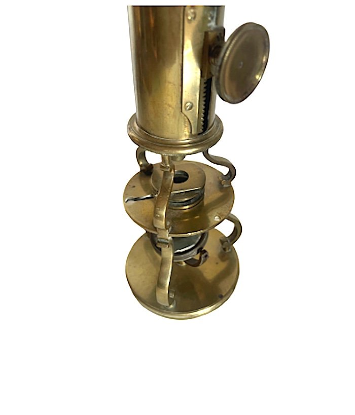 Beautiful Culpeper Type C.1800 Microscope-photo-3