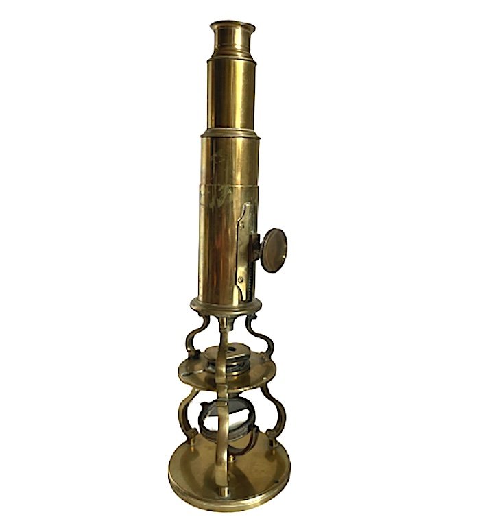 Beautiful Culpeper Type C.1800 Microscope