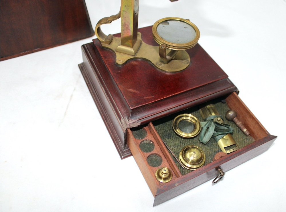 Cuff Type Microscope Signed Dollond C.1765-photo-2