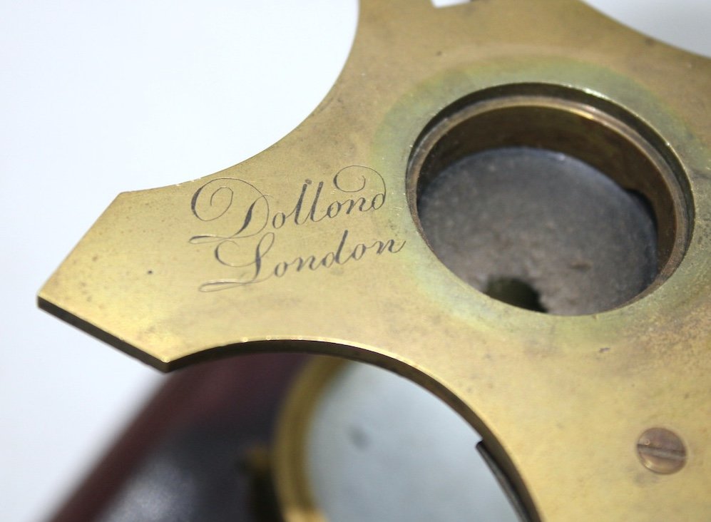 Cuff Type Microscope Signed Dollond C.1765-photo-3