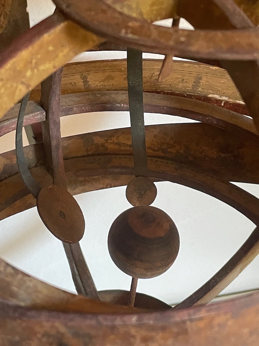 Very Large Ptolemaic Armillary Sphere Attributable To Delamarche C. 1790-photo-3